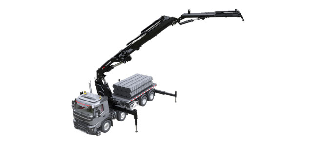 Hiab launches new 90 tm heavy range loader crane — HIAB iQ.958 HiPro