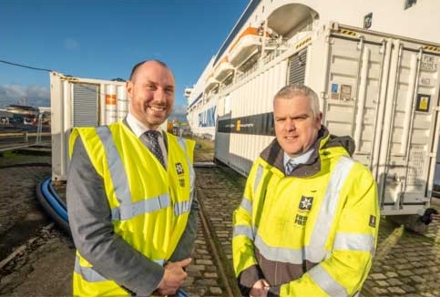 Port of Leith is first port on mainland Scotland to go live with zero emissions shore power for ships